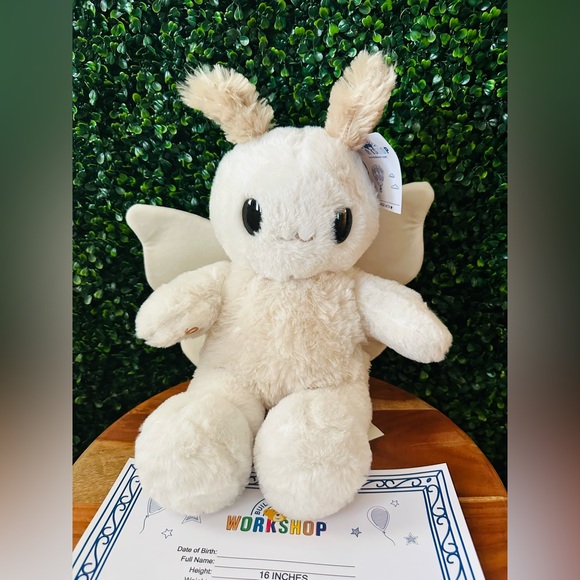Build-A-Bear Sky Puppy Moth Plush